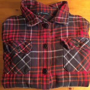 Women’s Woolrich Button Down Flannel, size large